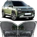 Able Elegant Half Car Magnetic Sun Shade Curtains for Hyundai EXTER Set of 4 Pcs
