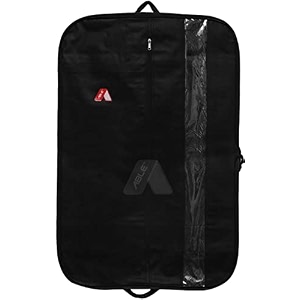 able foldable cover coat cover blazer cover uniforms cover and cloths bag 100 virgin black colour non-woven fabric with accessories pocket medium size 100 x 60 cm pack of 51