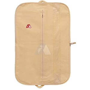 able foldable cover coat cover blazer cover uniforms cover and cloths bag 100 virgin off white colour non-woven fabric with accessories pocket medium size 100 x 60 cm pack of 71