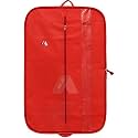 ABLE Foldable Cover, Coat Cover, Blazer Cover, Uniforms Cover, And Cloths Bag, 100% Virgin Red Colour Non-Woven Fabric With Accessories Pocket (Medium Size 100 X 60 Cm) Pack of 2