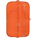 ABLE Foldable Cover, Coat Cover, Blazer Cover, Uniforms Cover, And Cloths Bag, 100% Virgin Orange Colour Non-Woven Fabric With Accessories Pocket (Medium Size 100 X 60 Cm) Pack of 7+1