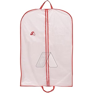 able garment cover sherwani cover bridal garment cover lehenga cover and cloths bags with zipper pvc fabric and red colour pipeen edge x-large size 140 x 60 cm pack of 51