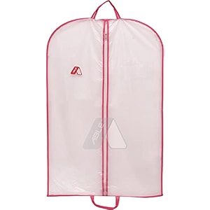 able garment cover sherwani cover bridal garment cover lehenga cover and cloths bags with zipper pvc fabric and pink colour pipeen edge x-large size 140 x 60 cm pack of 102