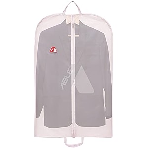 able garment cover sherwani cover bridal garment cover lehenga cover and cloths bags with zipper pvc fabric and white colour pipeen edge x-large size 140 x 60 cm pack of 51