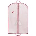 Able Garment Cover, Sherwani Cover, Bridal Garment Cover, Lehenga Cover And Cloths Bags With Zipper PVC Fabric And Pink Colour Pipeen Edge (X-Large Size 140 X 60 Cm) Pack of 20+5