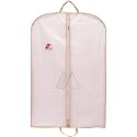 Able Garment Cover, Sherwani Cover, Bridal Garment Cover, Lehenga Cover And Cloths Bags With Zipper PVC Fabric And Off White Colour Pipeen Edge (X-Large Size 140 X 60 Cm) Pack of 5+1