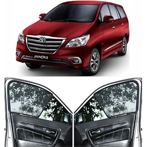 able sporty half car magnetic sun shade curtains for toyota innova old set of 6 2004 to 2014 model
