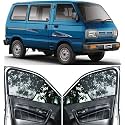 Able Sporty Half Car Magnetic Sun Shade Curtains for Maruti Omni Set of 6