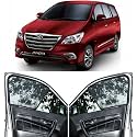 Able Sporty Half Car Magnetic Sun Shade Curtains for Toyota INNOVA Old Set of 6 (2004 to 2014 Model)