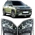 Able Sporty Half Car Magnetic Sun Shade Curtains for Hyundai EXTER Set of 4 Pcs