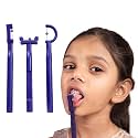 Abley's Speech Therapy Tongue Training Kit | 3-Piece Professional Set, Purple | Tongue Muscle Trainer & Oral Exercise Kit for Children & Adults | Pronunciation, Rehabilitation & Speech Exerciser Tools