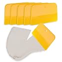ABN 5in Plastic Body Filler Spreaders 25 Pack Flexible Putty Applicators for Automotive & Repair Use
