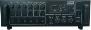 abodos professional ssa-250dp power pa amplifier with digital media player 250 w av power amplifier