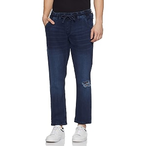 ABOF Mens Slim Fit Stretchable Jeans