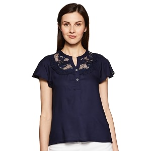 ABOF Regular Fit Womens Western Solid Regularfit
