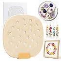 Aboofx Microwave Flower Press Kit, 9" Fast Drying Easy Flower Pressing Kit
