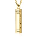 abooxiu Urn Necklace for Ashes Memorial Cremation Jewelry for Ashes Stainless Steel Ashes Jewelry Cube Ashes Necklace Bar Urn Pendant for Women Men
