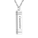 abooxiu Urn Necklace for Ashes Memorial Cremation Jewelry for Ashes Stainless Steel Ashes Jewelry Cube Ashes Necklace Bar Urn Pendant for Women Men