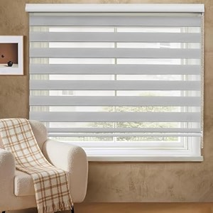 about space polyester amp aluminum alloy window blinds4x7 ft zebra roller blinds for light filteringprivacyuv protection corded roll up curtain shades for homeofficeliving room kitchen