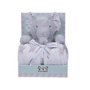 abracadabra toy with blanket gift set for newborns amp infants 0 years dog beige