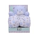abracadabra Toy with Blanket Gift Set for Newborns &amp; Infants, 0+ Years (Dog, Beige)