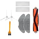 Replacement Replenishment Combo Kit Part for Mi Robot Vacuum-Mop 2 Pro (Includes Filters, Bristle Brush, Mop Cloths, Side Brushes and Cleaning Tool),‎MJST1SHW