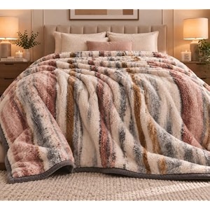 ABRAZO Dreamy Wrap Mink Blanket for Double