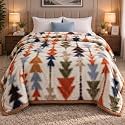 ABRAZO Dreamy Wrap Mink Blanket for Double