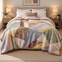 ABRAZO Dreamy Wrap Mink Blanket for Double