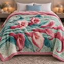 ABRAZO Dreamy Wrap Mink Blanket for Double