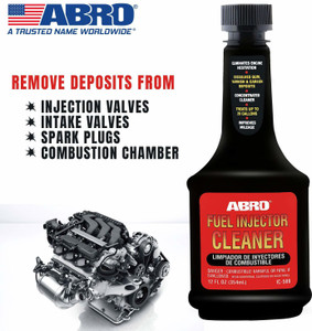 abro ic-509 petrol fuel treatment and injector cleaner for car suv  auto 354 ml fuel injector cleaner
