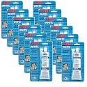 ABRO RTV Silicone Gasket Maker &amp; Sealant 500°F, 3 oz - White, 12 Pack