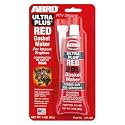ABRO Ultra Plus 999 RTV Gasket Maker 650°F, Sensor Safe, 3 oz-Red