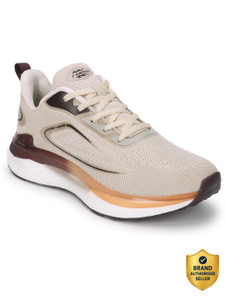 Abros RONN L.BEIGE BROWN Lace-Ups Running Shoes