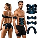 Abs Booty Muscle Toner, Stimulator for Abdomen Arms Thighs Buttocks