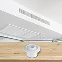 ABS Circular Spherical Nozzle Air Vent for Central Ventilation in For Airport Stations