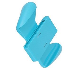 abs comfort controller hand grip ergonomic gamepad grip holder game controller remote control holder for joyconblue