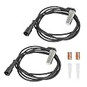 ABS Wheel Speed Sensor 2 PCS Replacement for Wabco 4410328140 4410326180