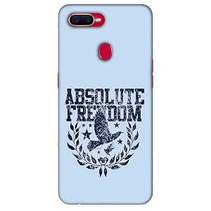 absolute freedom hard printed designer case for oppo f9 back cover mrr1482