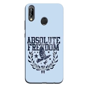 absolute freedom hard printed designer case for huawei p20 lite back cover mrr1482