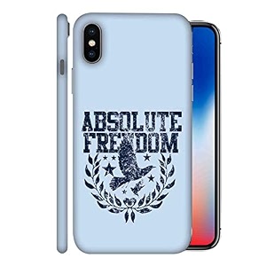 absolute freedom hard printed designer case for apple iphone x a1865 a1901 back cover mrr1482