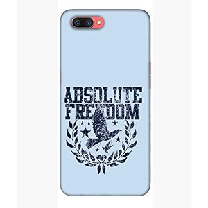 absolute freedom hard printed designer case for oppo a3s back cover mrr1482