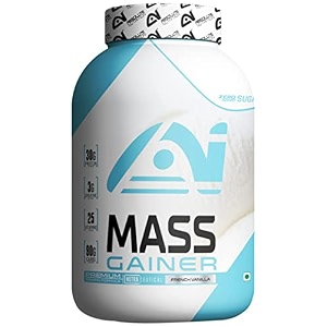 absolute nutrition 39s alpha series exclusive mass gainer powder 1 kg french vanilla