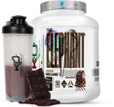 ABSOLUTE NUTRITION Knockout Series Elephant Weight Gainers/Mass Gainers (3 kg, Belgium Chocolate)