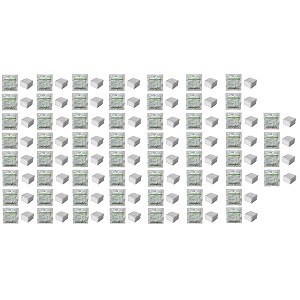 absorbent gauze swabs sterile 75 cm x 75 cm x 12 ply 5pcspackpack of 60 ie300 dressings