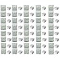 Absorbent Gauze Swabs Sterile 7.5 cm X 7.5 cm X 12 ply (5Pcs/Pack)(Pack of 40 i.e.200 Dressings)