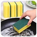20 Packs Heavy Duty Scrub Sponge, Dual-Sided Dishwashing
