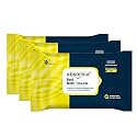 absorbia Bed Bath Wipes, Adult Wet Wipes, Adult Bath Wipes, Anti Bacterial, Microwaveable, Ready To Use Cleansing Towels Size-320x320mm | 30 Extra Long Towels