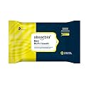absorbia Bed Bath Wipes, Adult Wet Wipes, Adult Bath Wipes, Anti Bacterial, Microwaveable, Ready To Use Cleansing Towels Size-320x320mm | 30 Extra Long Towels