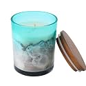 ABSORBIA Scented Candle - Magic Wood Phantom Fragrance, 5% Perfume Concentrates, 150g, 30-Hour Burn Time, Melamine Cup - Elevate Your Space with Aromatherapy Bliss!…